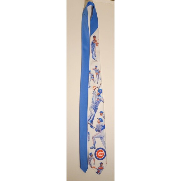 Other - Men's Ralph Marlin Chicago Cubs Necktie  100% Polyester Classic Baseball